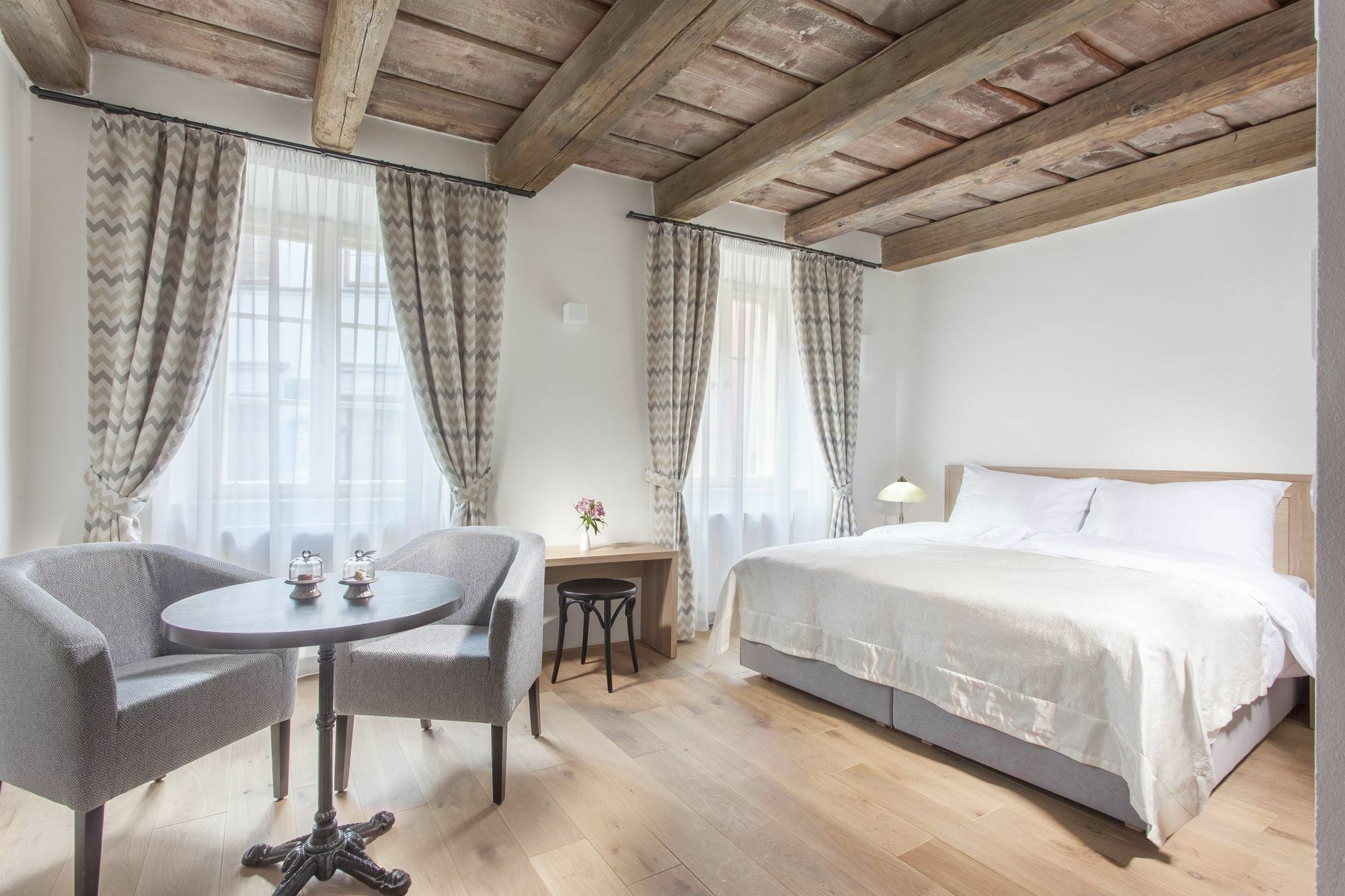 At The White Lily Hotel Prague